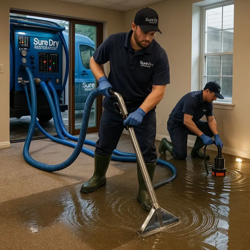 Water Extraction and Removal process in Mattapoisett, MA